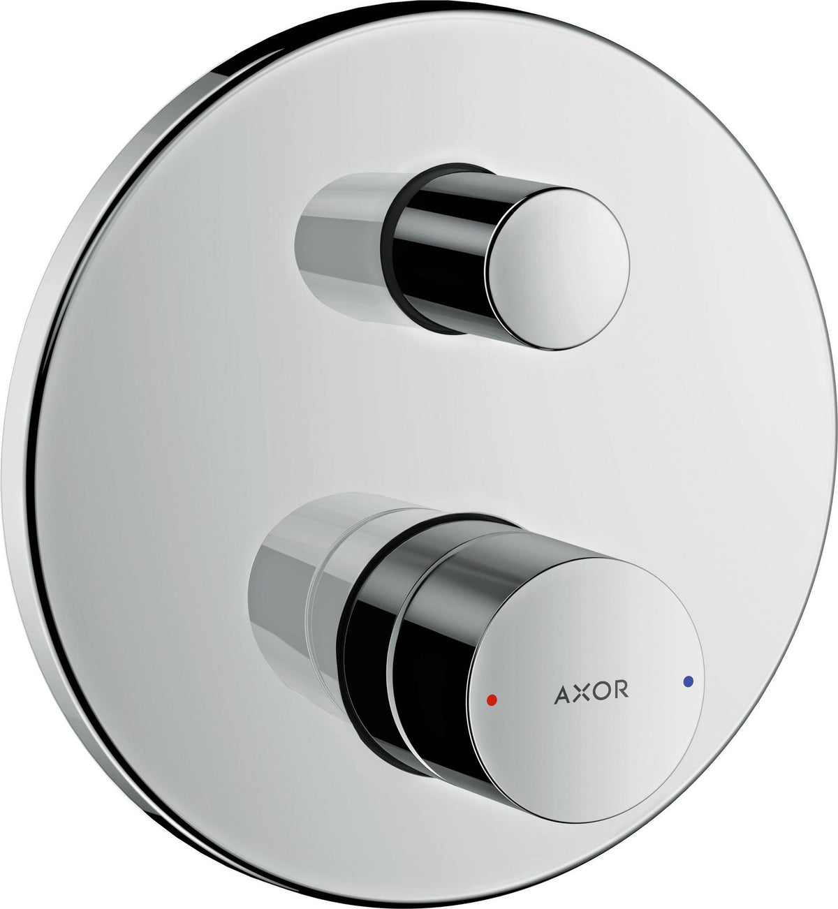 AXOR UNO Wannenmischer Aufputz Chrom – Einhebelmischer mit Umsteller und Keramikmischsystem