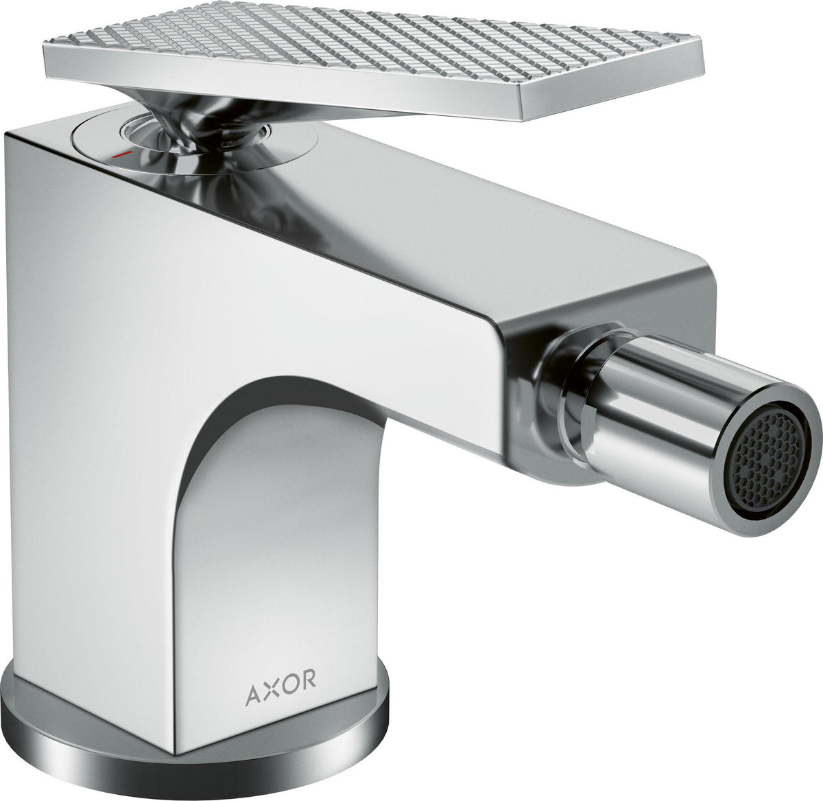 AXOR CITTERIO Einhebel-Bidetmischer mit Zugstangen-Ablaufgarnitur, Chrom – Hansgrohe