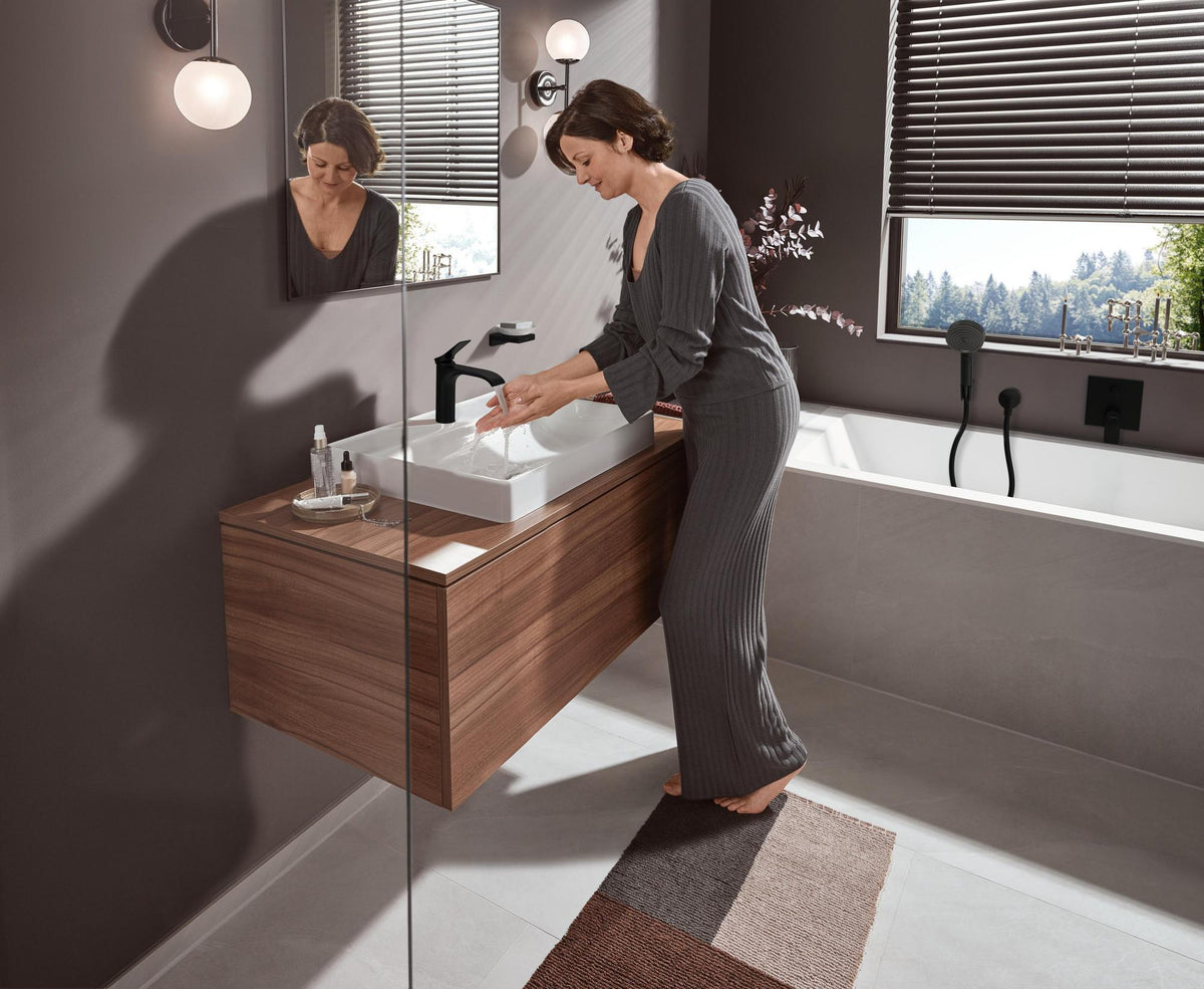 Hansgrohe Pulsify Select 105 3jet Handbrause – 3 Strahlarten, QuickClean, Chrom