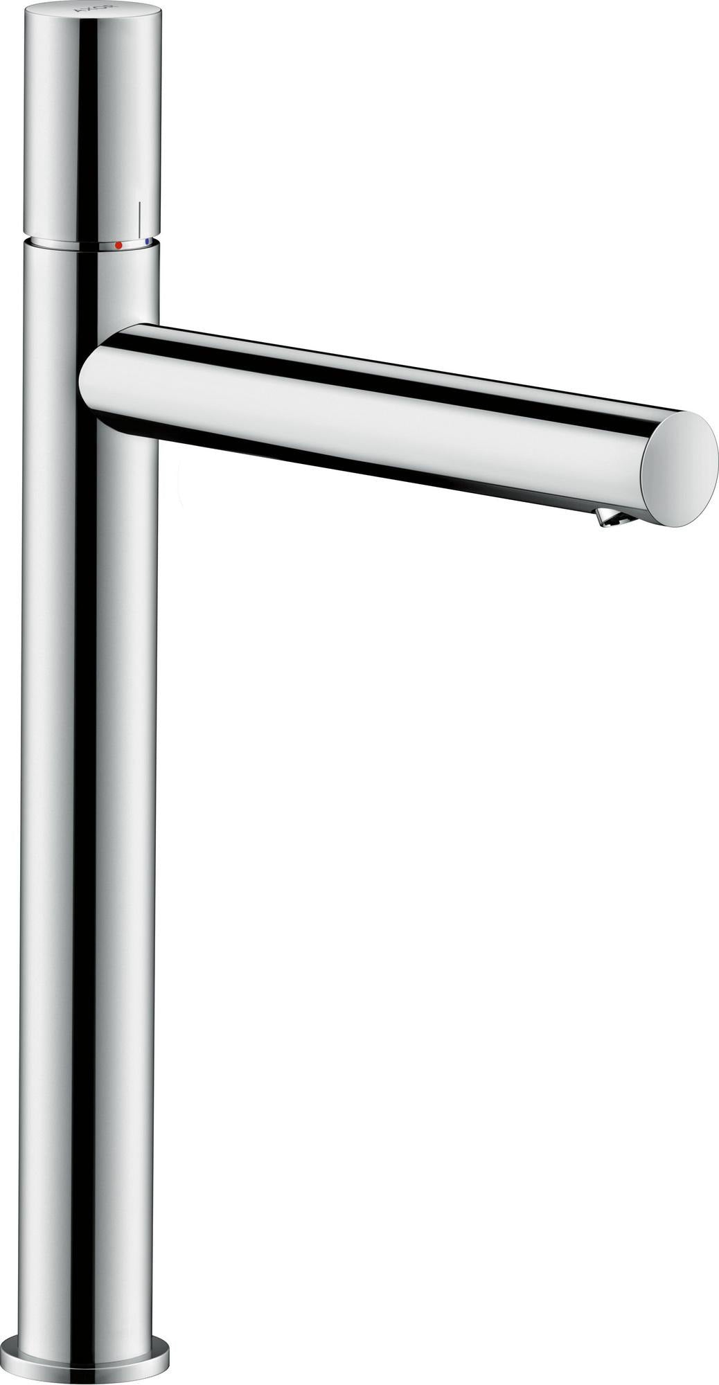 AXOR UNO 260 Einhebel-Waschtischmischer mit Zerogriff, chrom – ComfortZone und Temperaturbegrenzung