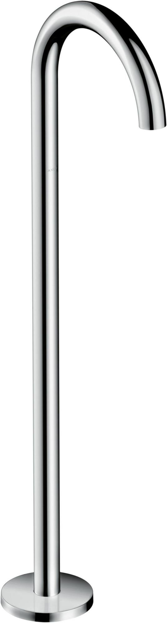AXOR UNO Wanneneinlauf freistehend gebogen Chrom 928 mm von HANSGROHE