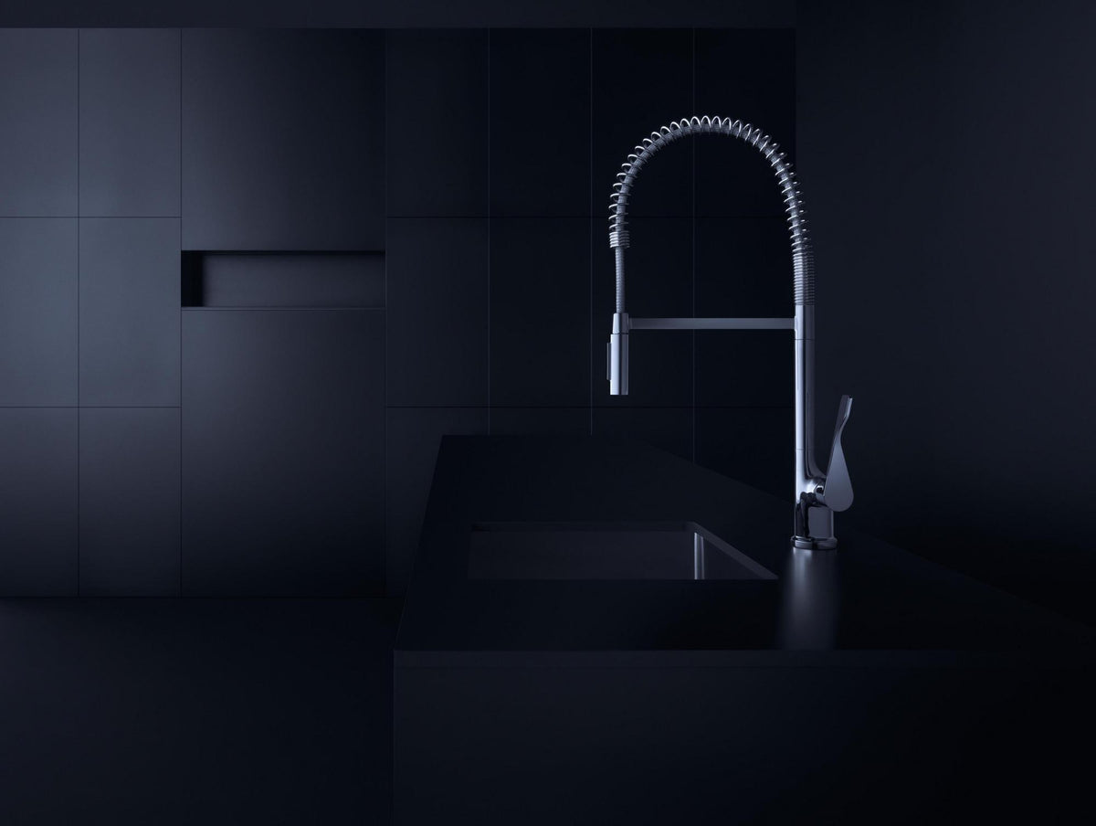 AXOR CITTERIO Spültisch-Einhandmischer DN 15 chrom – ComfortZone 230 & 360° Schwenkbereich