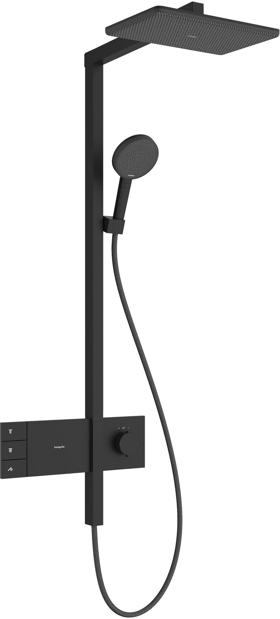 HANSGROHE Duschsystem Raindance Alive Q 2jet EcoSmart mit ShowerSelect Comfort Thermostat