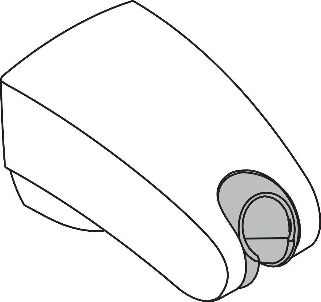 AXOR Massaud Absperrventil Chrom – Hansgrohe Ersatzteil für Brausestange 22 mm