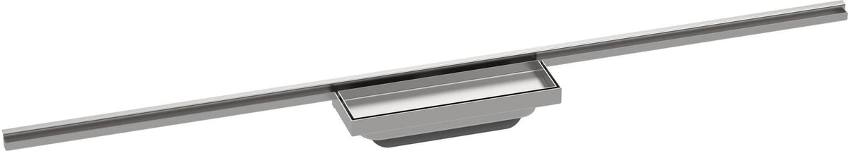 HANSGROHE RainDrain Minimalistic Duschrinne 700 mm chrom, befliesbar, Dryphon, wandangebunden