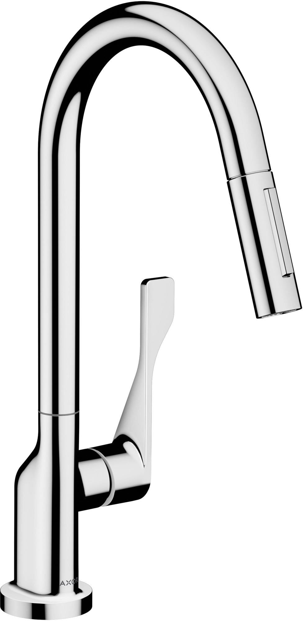 AXOR Citterio Select 250 Küchenmischer mit Ausziehbrause, EcoSmart, mattschwarz