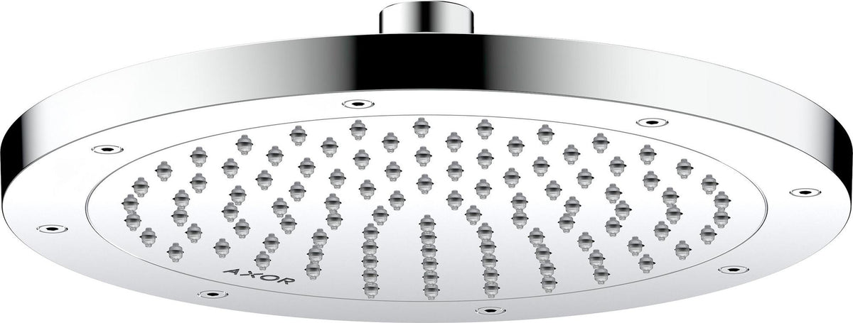 AXOR Kopfbrause 245 1 Jet EcoSmart Chrom – Rain-Duschkopf für Wand- und Deckenmontage