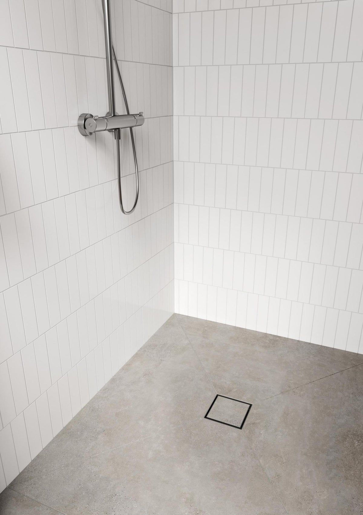 HG Punktablauf RainDrain Spot Abdeckung 150x150mm befliesbar ES geb