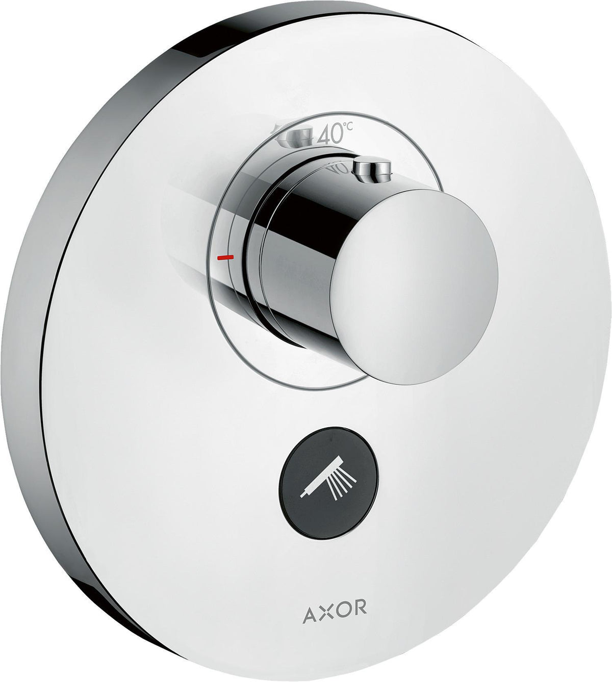 AXOR ShowerSelect Round Thermostat Highflow Unterputz für 1 Verbraucher Chrom