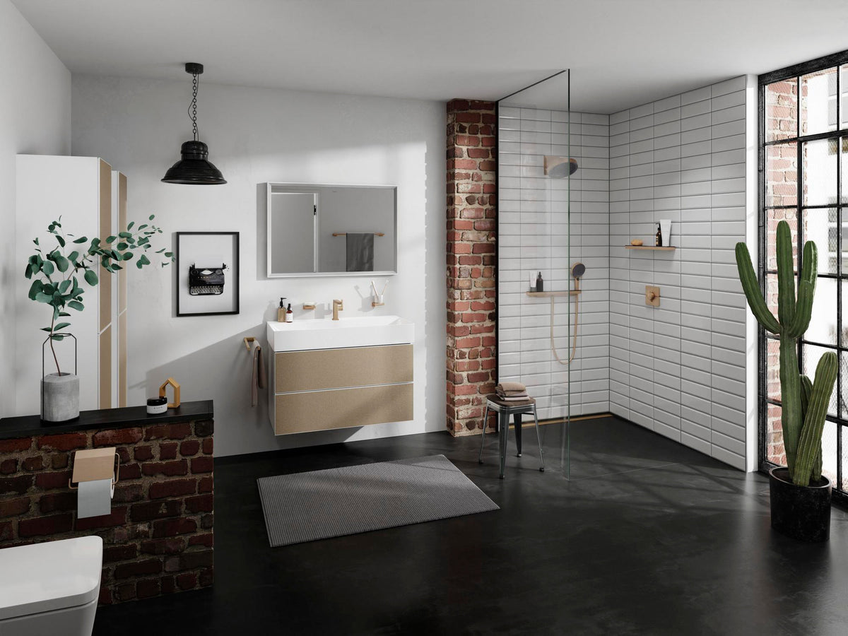 HANSGROHE Rainfinity 130 3jet EcoSmart Handbrause mit Select-Taste und PowderRain