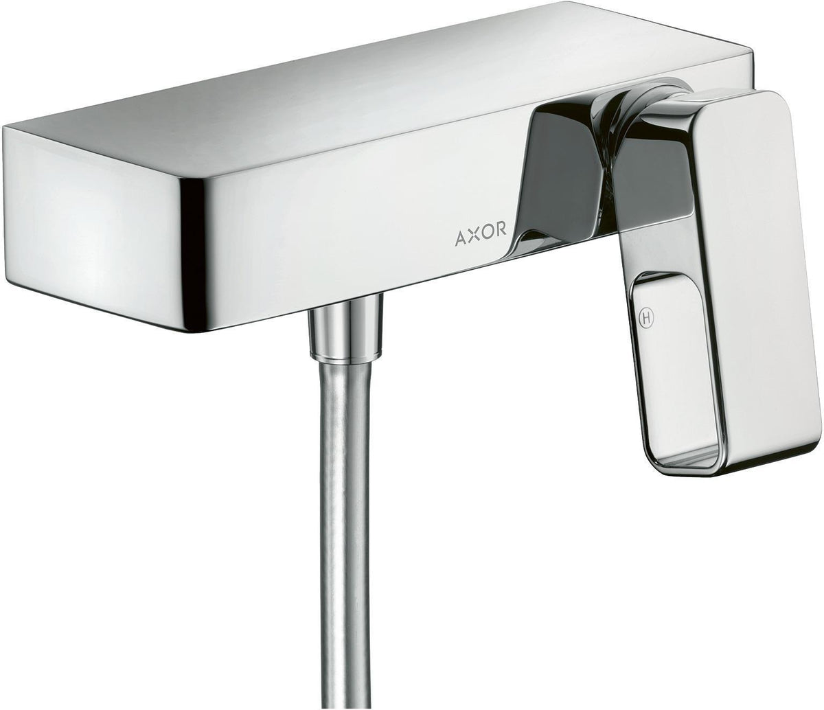 AXOR URQUIOLA Brausenmischer DN 15 Aufputz Chrom – Einhandhebelmischer mit Temperaturbegrenzung