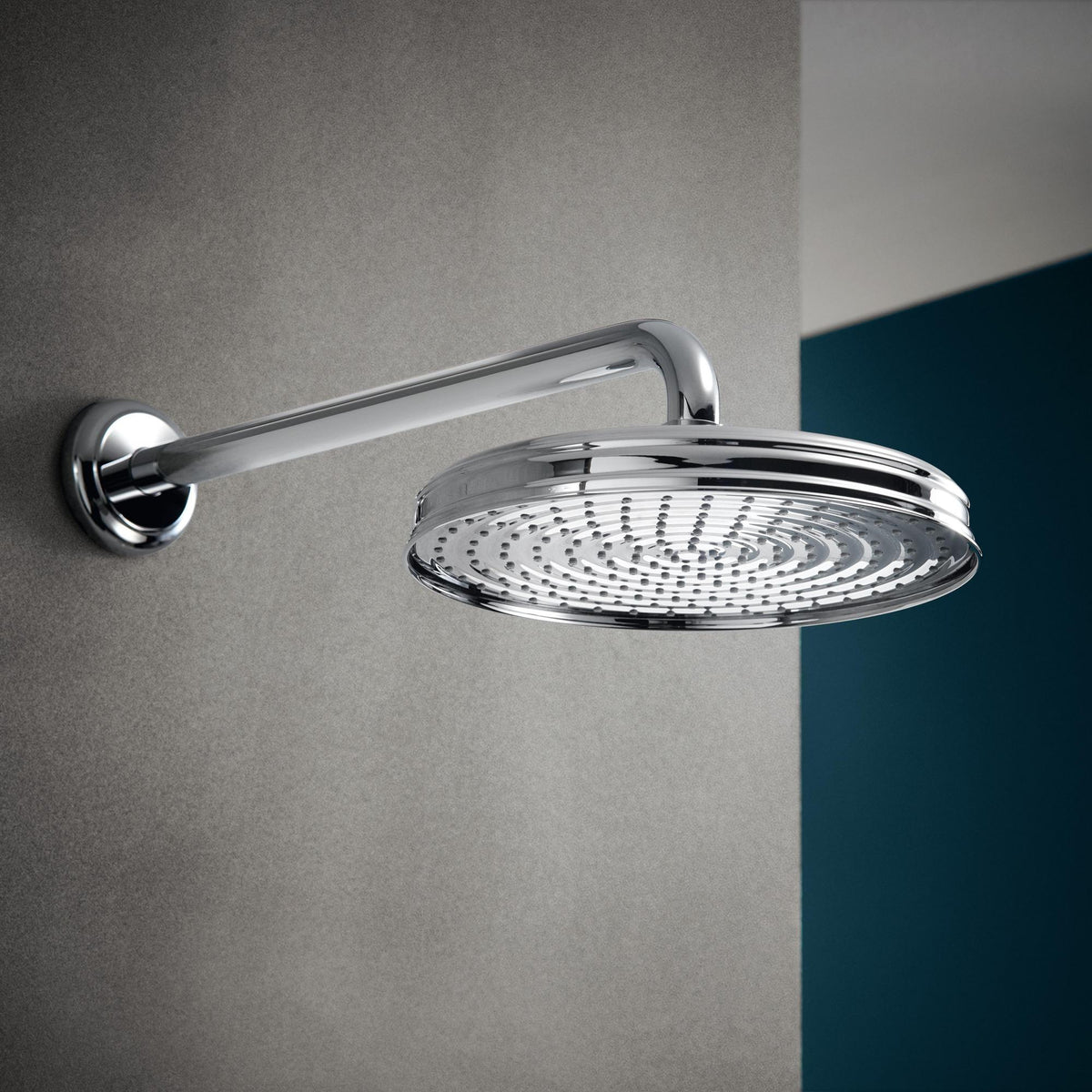AXOR Montreux Brausearm 389 mm Chrom – Wandmontage mit Rosette