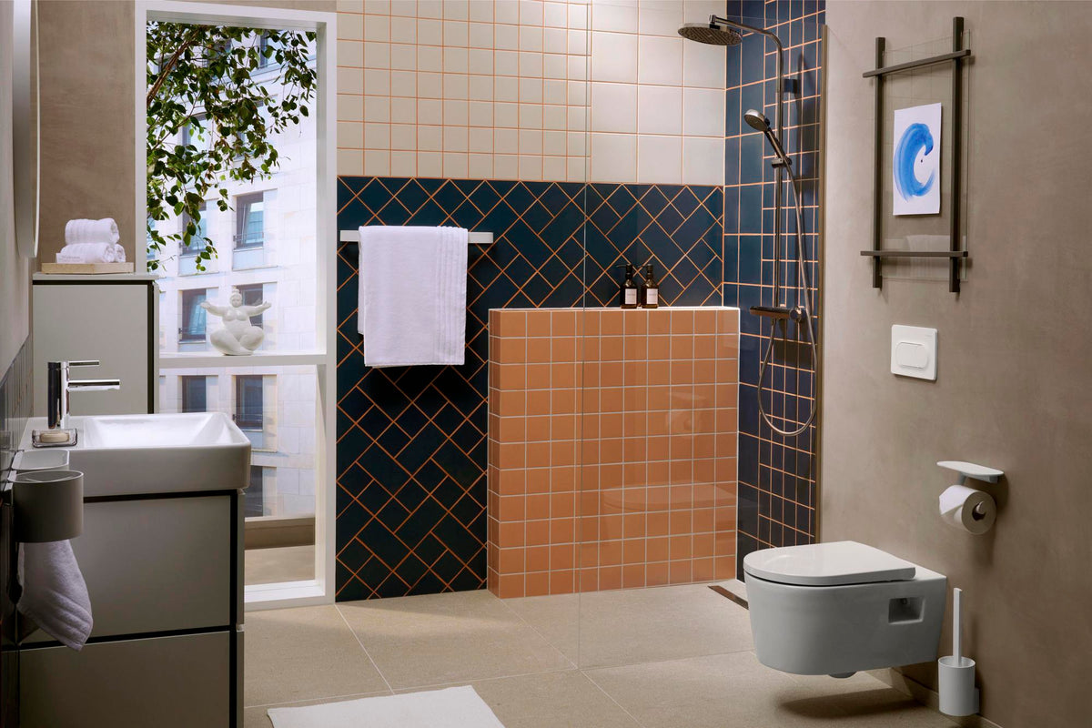 HANSGROHE Activera S Showerpipe 240 1jet EcoSmart mit Ecostat Fine – Chrom