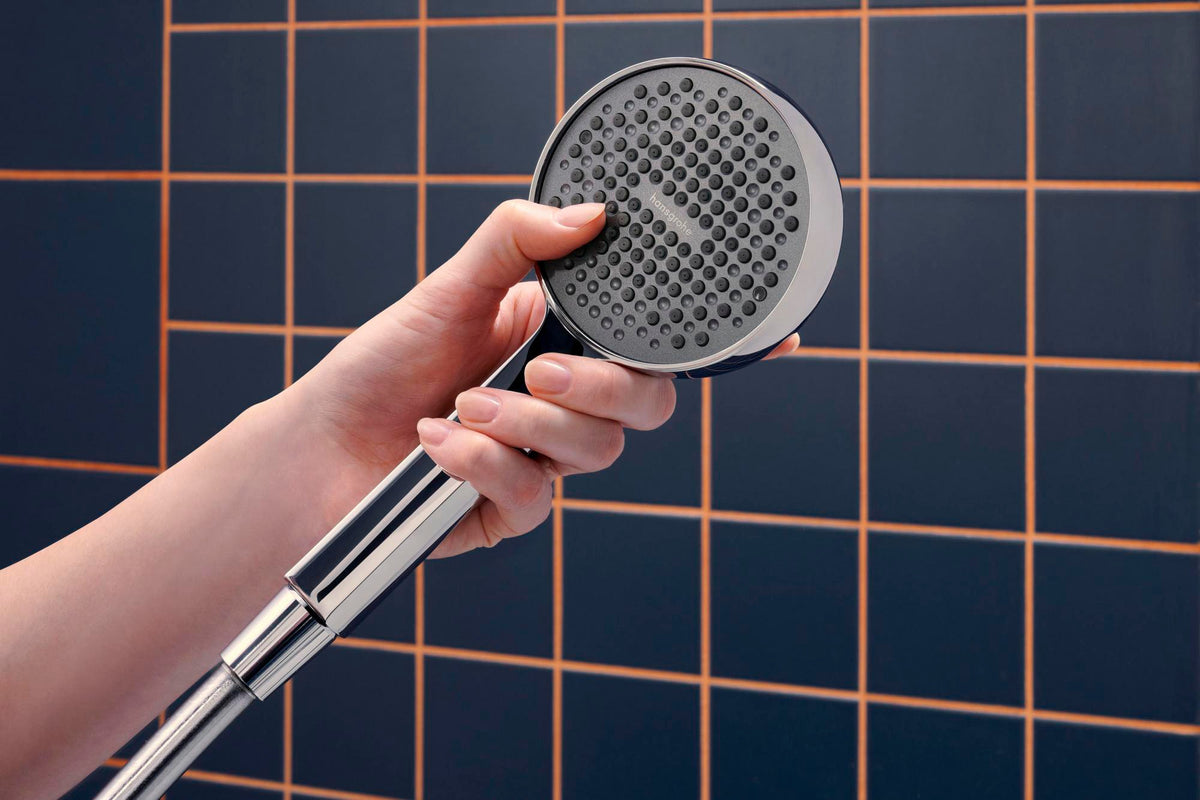 HANSGROHE Activera S 95 1jet EcoSmart Handbrause – Chrom, Rain-Strahl, 6 l/min