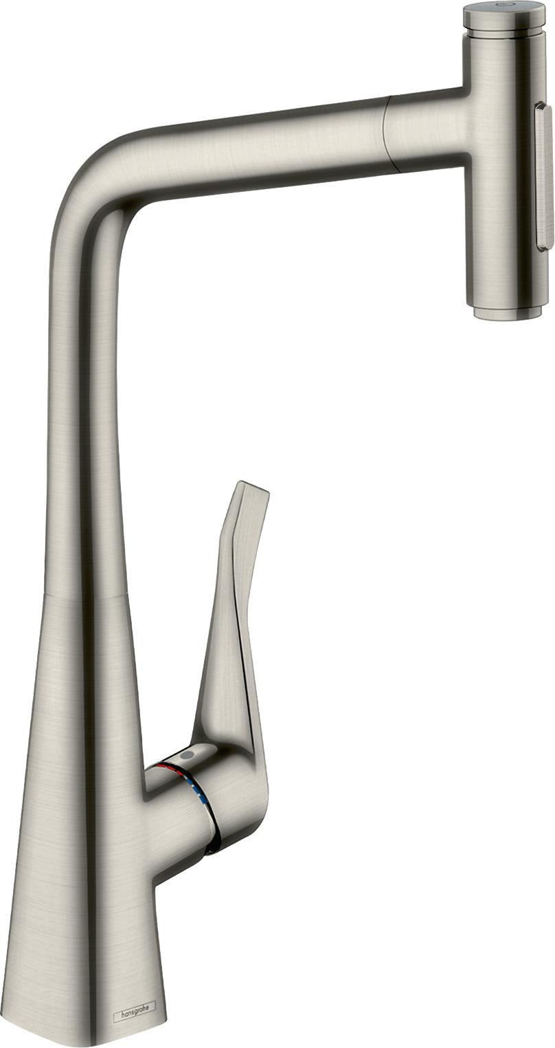 HANSGROHE HG Spültischmischer 320 Select 2jet sBox Ausziehbrause M7117-H320 chrom