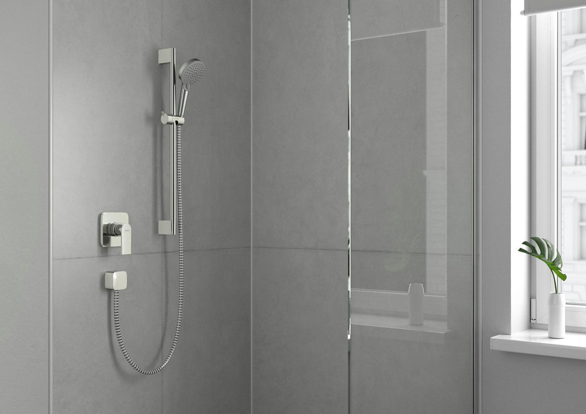 Hansgrohe VERNIS Blend Brauseset Vario/Unica 650 mm Chrom – Handbrause mit 2 Strahlarten