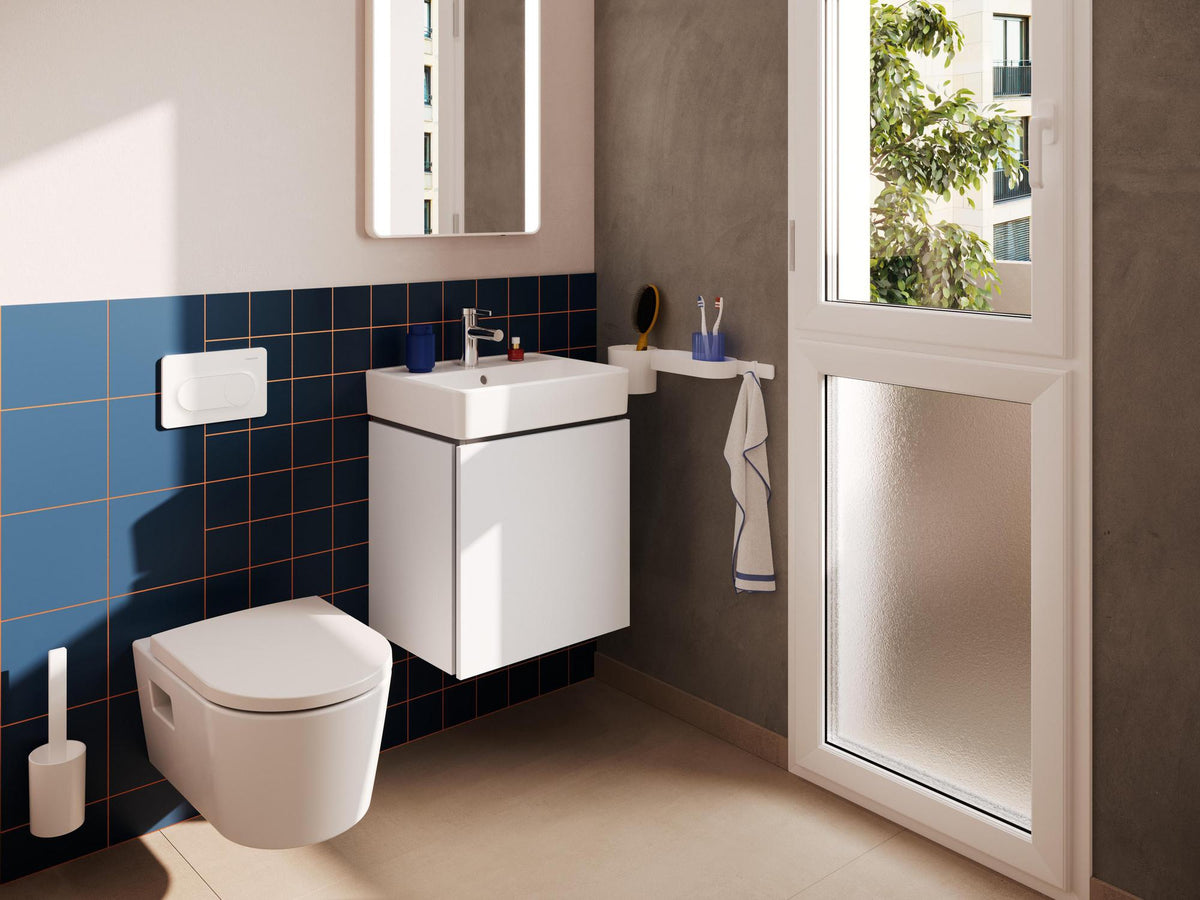Hansgrohe Zesis S Waschtisch-Einhebelmischer 70 mm mit Metall-Zugstangen-Ablaufgarnitur verchromt