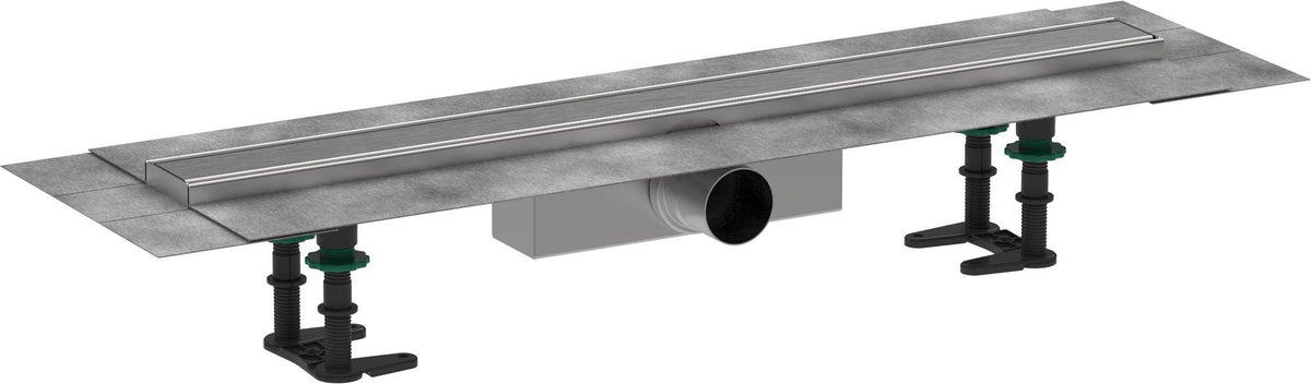 HANSGROHE RainDrain Compact Duschrinne 1200 mm Edelstahl Komplettset