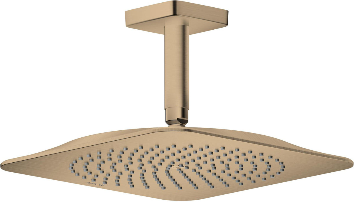 AXOR Citterio C Kopfbrause 270x270 mm mit Deckenanschluss, PowderRain, Chrom