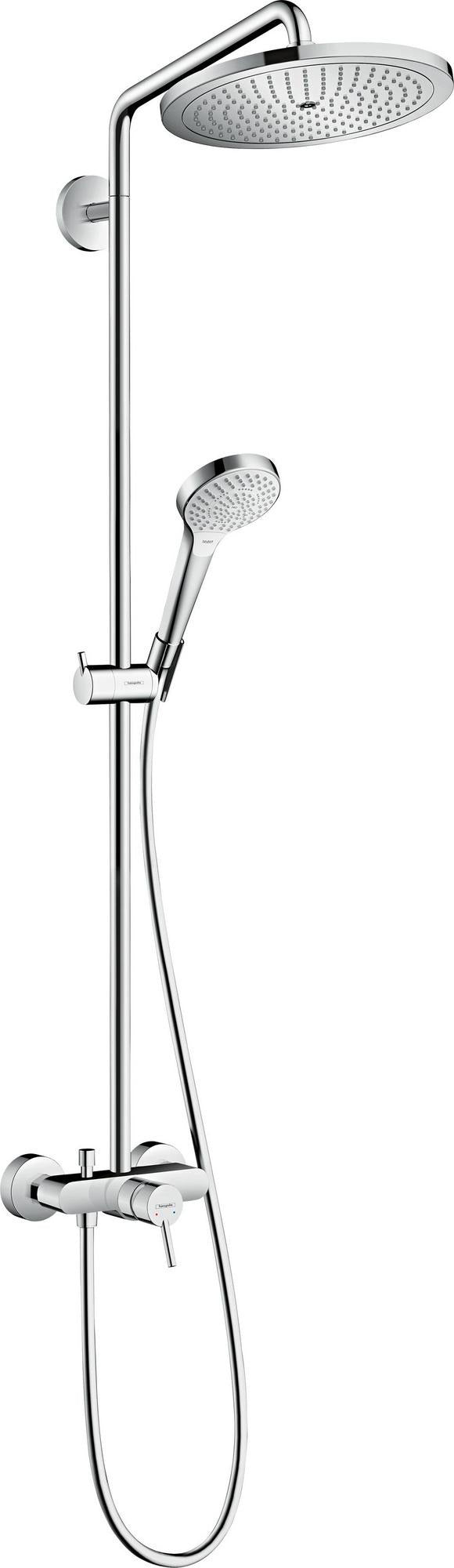 HANSGROHE Showerpipe Croma Select 280 Air 1Jet DN 15 mit Einhebelmischer – Chrom