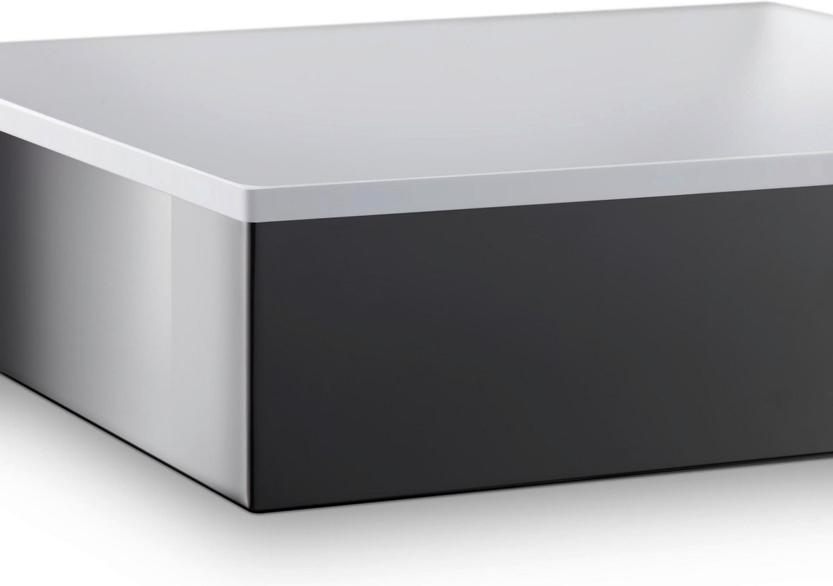 AXOR Suite Aufsatzwaschtisch 400x400mm SolidSurface chrom ohne Hahnloch