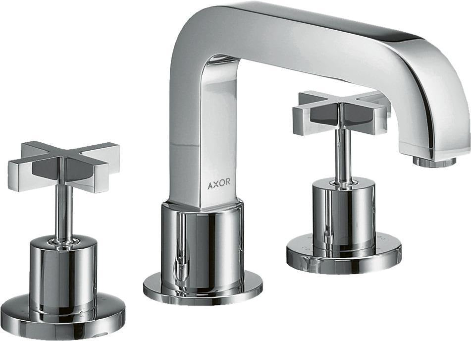 AXOR CITTERIO 3-Loch-Wannenrandarmatur DN 15 – thermostatisch, Kreuzgriffe, chrom