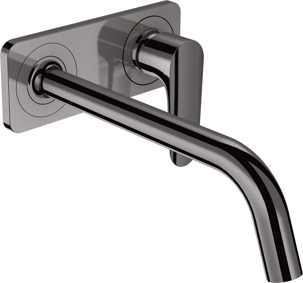 AXOR Citterio M Einhebel-Waschtischmischer Unterputz mit Platte, Chrom, 167 mm Auslauf