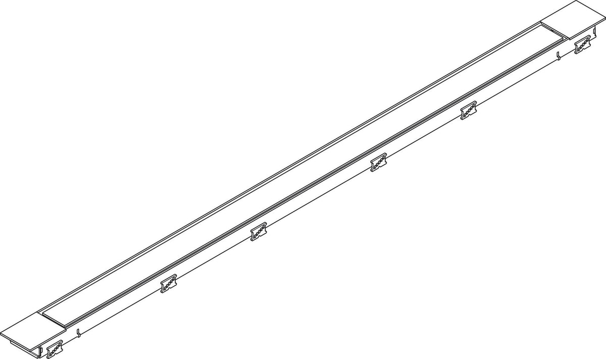HANSGROHE RainDrain Match Plus Duschrinne 800 mm mattschwarz mit höhenverstellbarem Rahmen