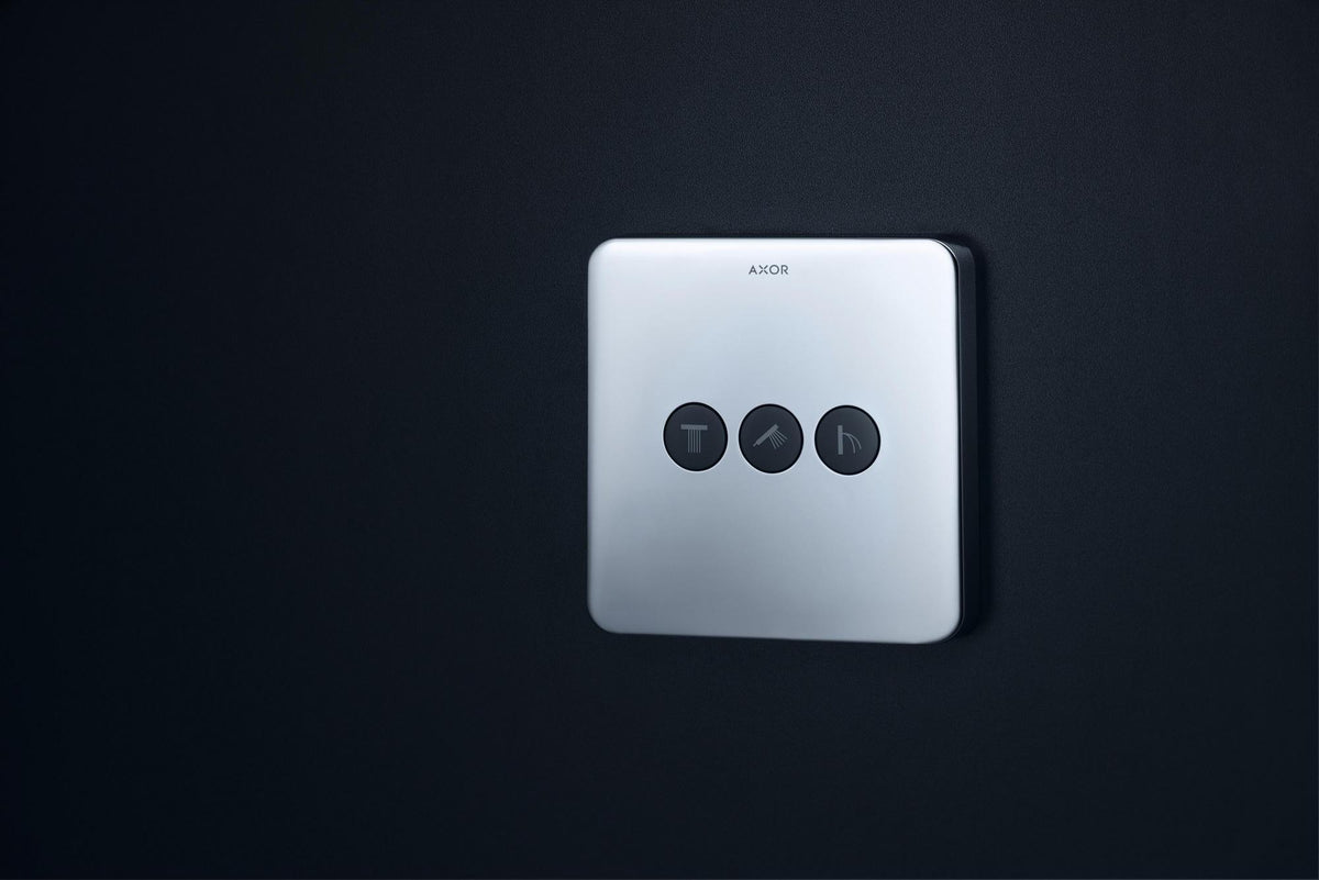 AXOR ShowerSelect Soft Ventil für 3 Verbraucher – Unterputz-Einbauteil in Chrom