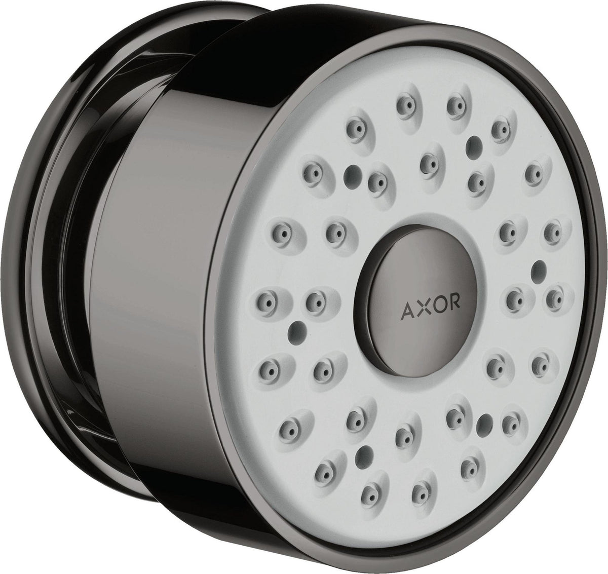 AXOR Seitenbrause 1jet DN 15 mit runder Rosette in Chrom – 65 mm, Rain-Strahl, verstellbar