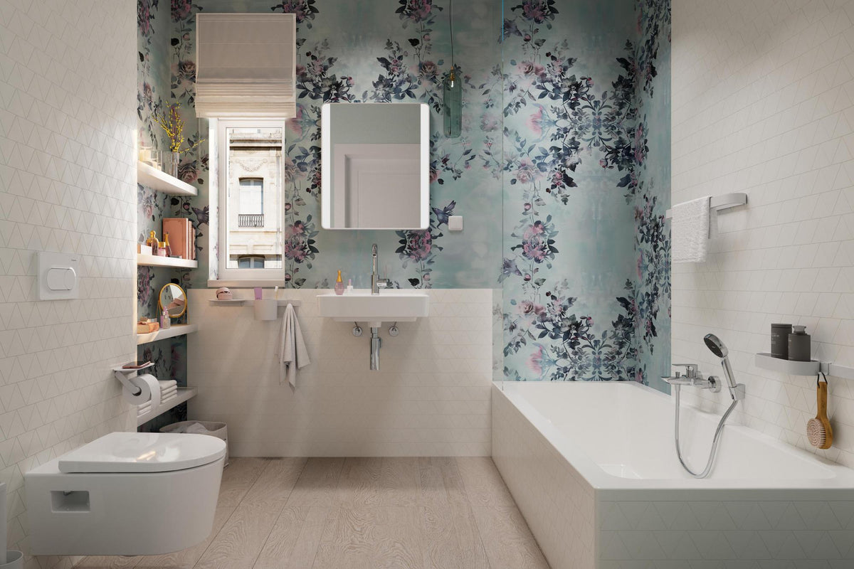HANSGROHE Handbrause Activera Select S 95 2jet EcoSmart Chrom – 2 Strahlarten, Select-Taste, QuickClean+