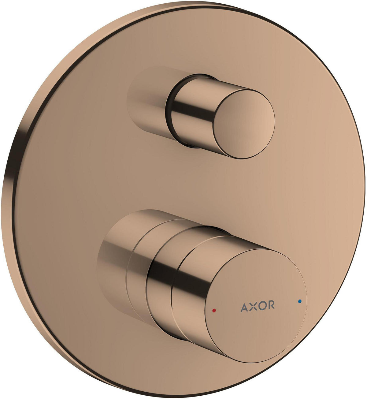 AXOR UNO Wannenmischer Aufputz Chrom – Einhebelmischer mit Umsteller und Keramikmischsystem