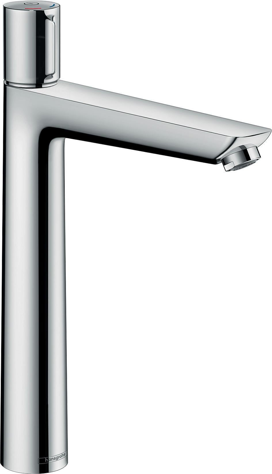 HANSGROHE Talis Select E Waschtischmischer 240 mit Zugstangen-Ablaufgarnitur, chrom