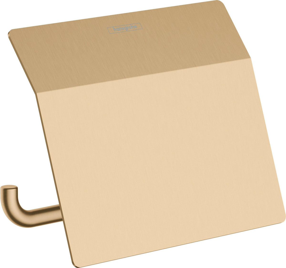 HANSGROHE AddStoris Papierrollenhalter mit Deckel, Chrom, Wandmontage