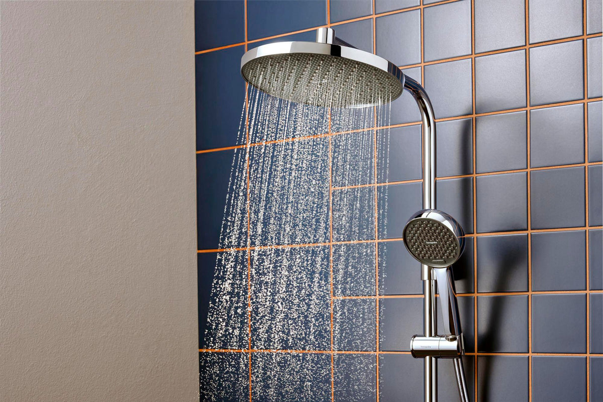 HANSGROHE Activera S Showerpipe 240 1jet EcoSmart mit Ecostat Fine – Chrom