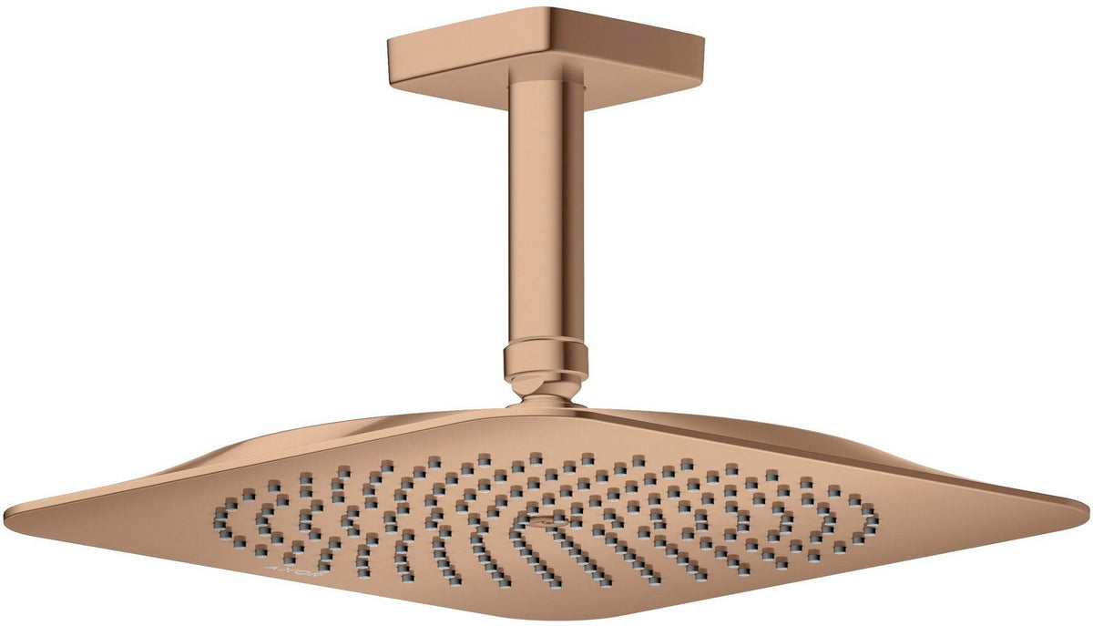 AXOR Citterio C Kopfbrause 270x270 mm mit Deckenanschluss, PowderRain, Chrom
