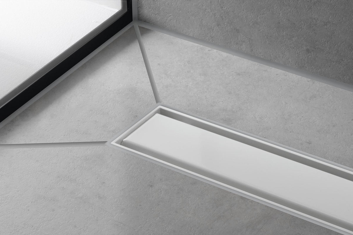 HANSGROHE RainDrain Match Duschrinne 600 mm mattschwarz höhenverstellbar