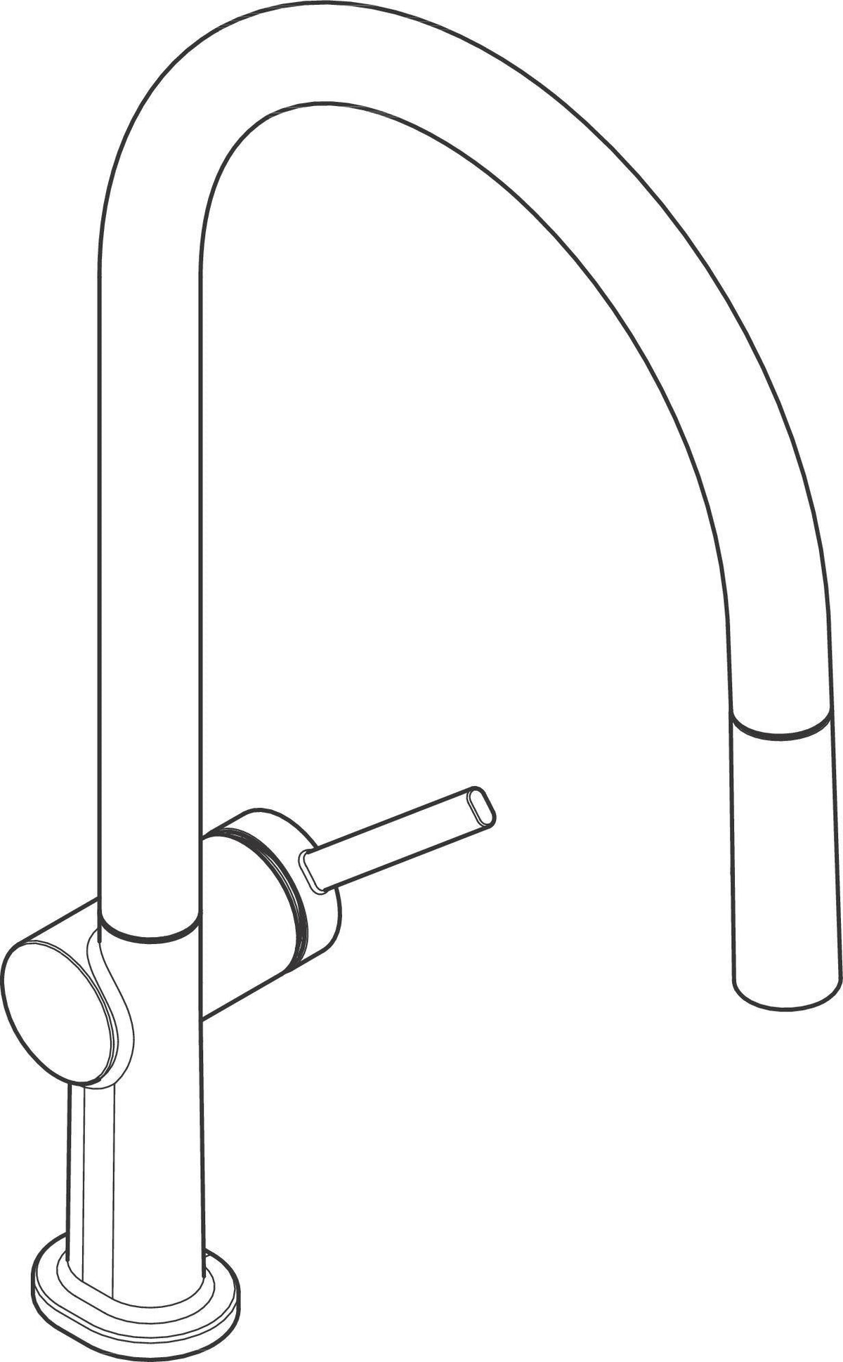 Hansgrohe Talis M54 ComfortZone 210 Eco Einhebel-Küchenmischer mit Ausziehbrause