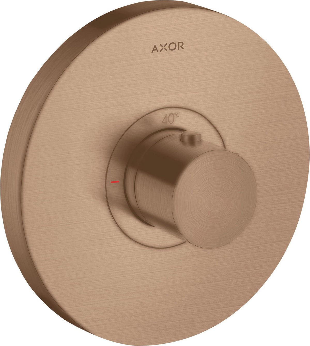 AXOR ShowerSelect Round Highflow Thermostat Unterputz Chrom – 1 Verbraucher, 59 l/min