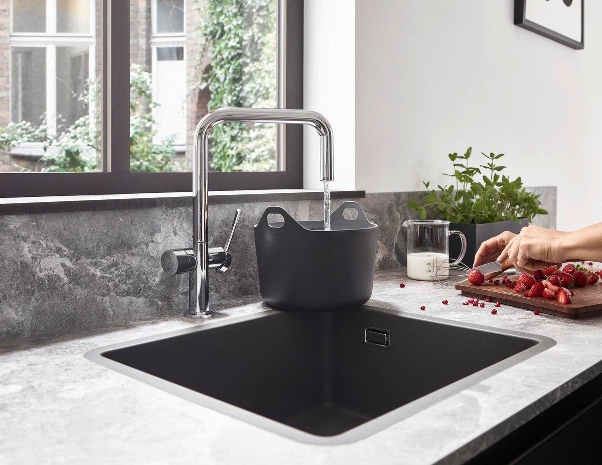 HANSGROHE Talis M54 Spültischmischer U 220 mit Geräteabsperrventil, chrom