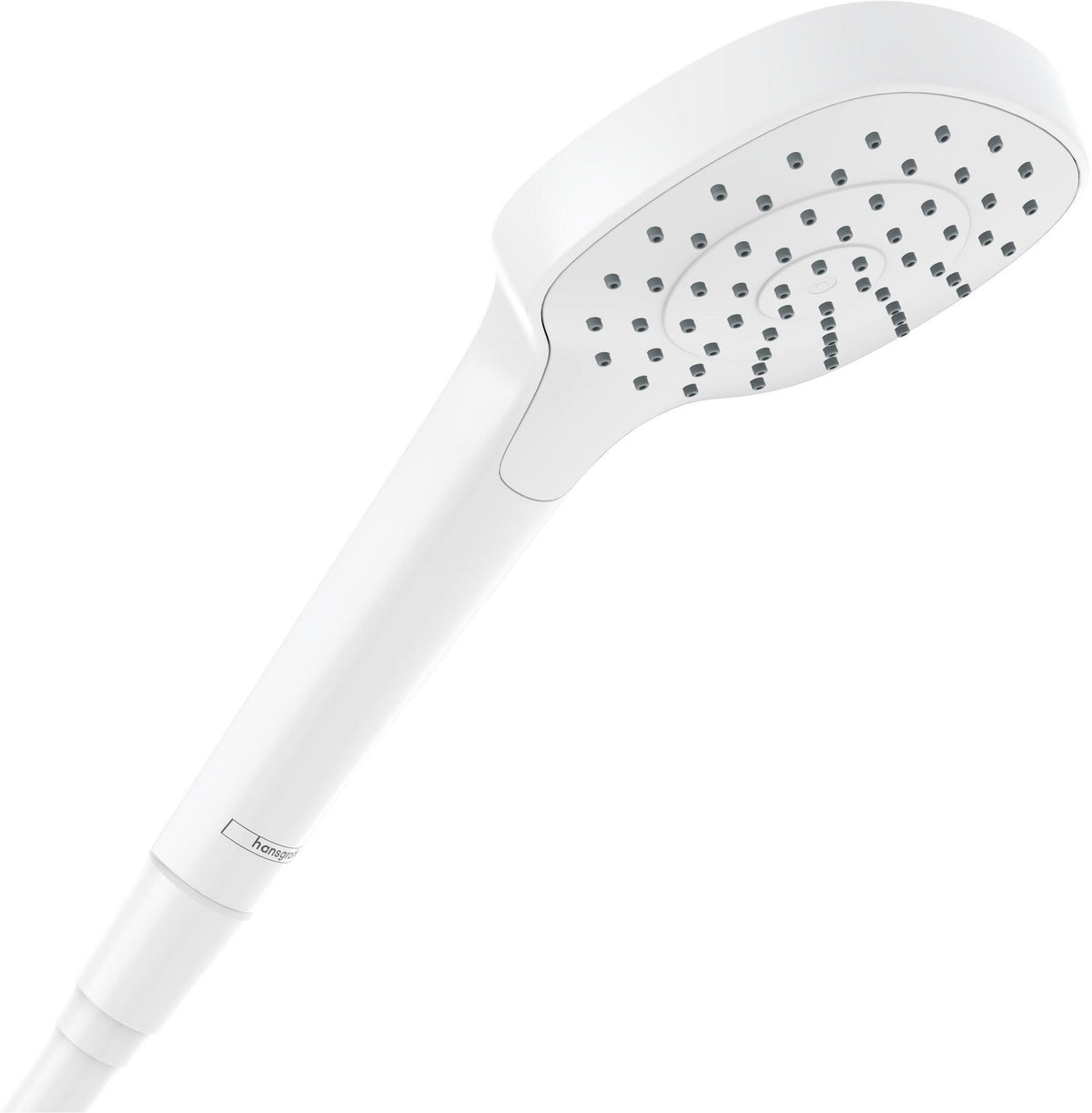 Hansgrohe HG Handbrause CROMA Select E 1jet EcoSmart 9 l/min brushed black – 110 mm Regendusche