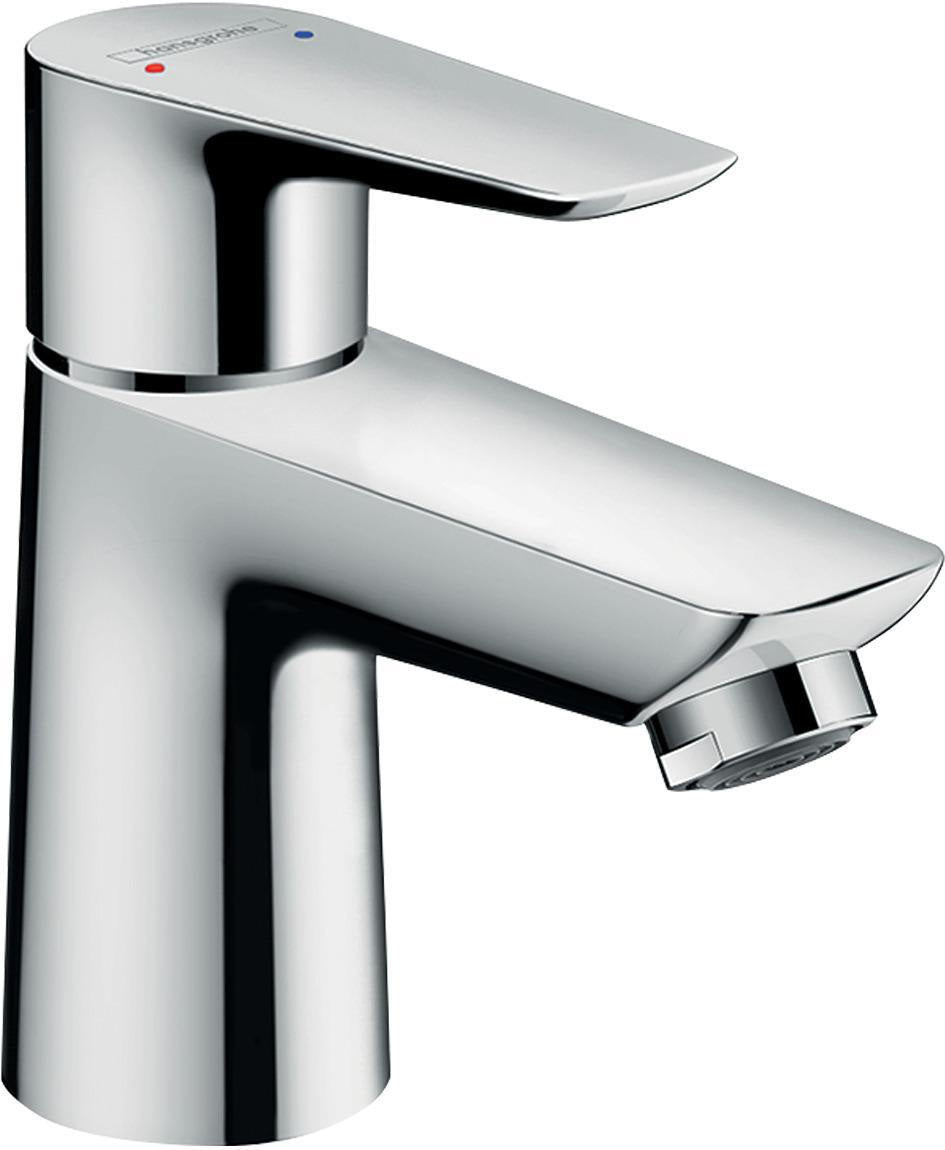 HANSGROHE Talis E Einhebel-Waschtischmischer DN 15 mit Zugstangen-Ablaufgarnitur, chrom