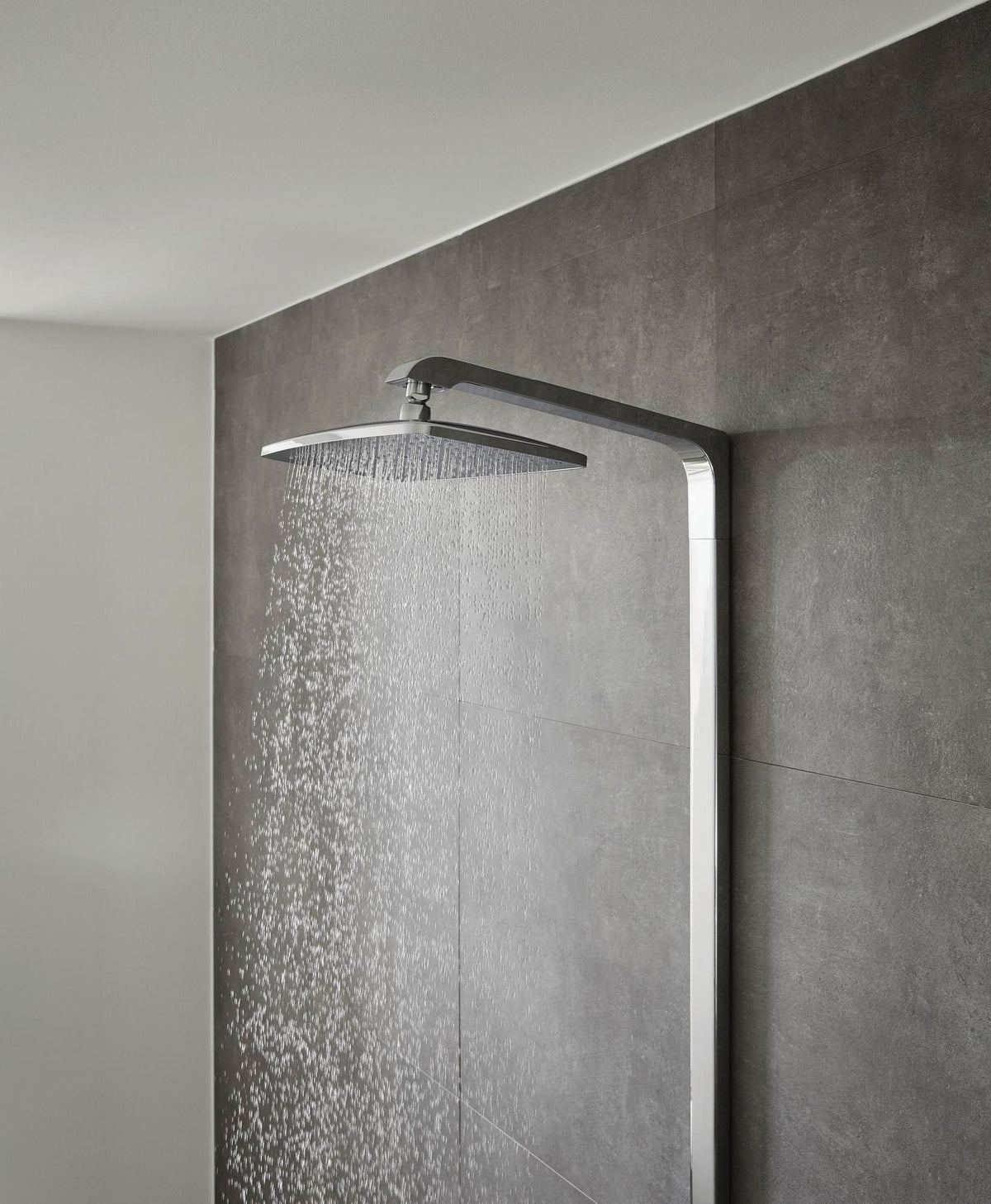 HANSGROHE Showerpipe Raindance Select E 360 mit Thermostat Ecostat Select – Chrom