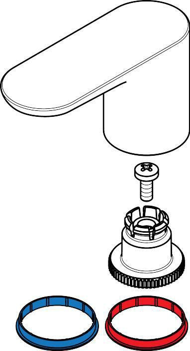 AXOR Massaud Absperrventil Chrom – Hansgrohe Ersatzteil für Brausestange 22 mm