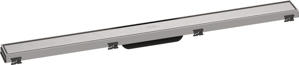 HANSGROHE RainDrain Match Duschrinne 600 mm mattschwarz höhenverstellbar