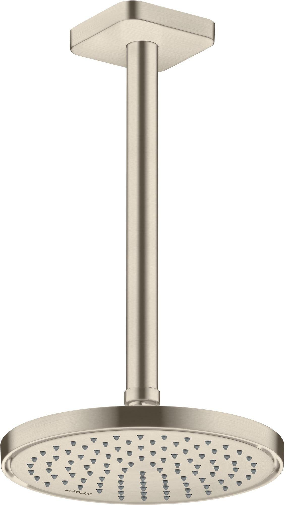 AXOR Kopfbrause 220 1jet EcoSmart Chrom – 220 mm Rain-Duschkopf für Wand- und Deckenmontage
