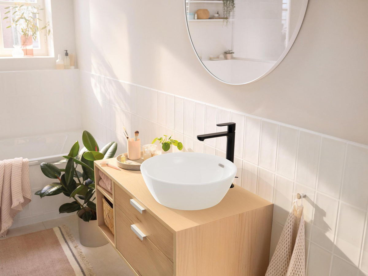 HANSGROHE Rebris S 240 Einhebel-Waschtischmischer CoolStart mit Zugstangen-Ablaufgarnitur chrom