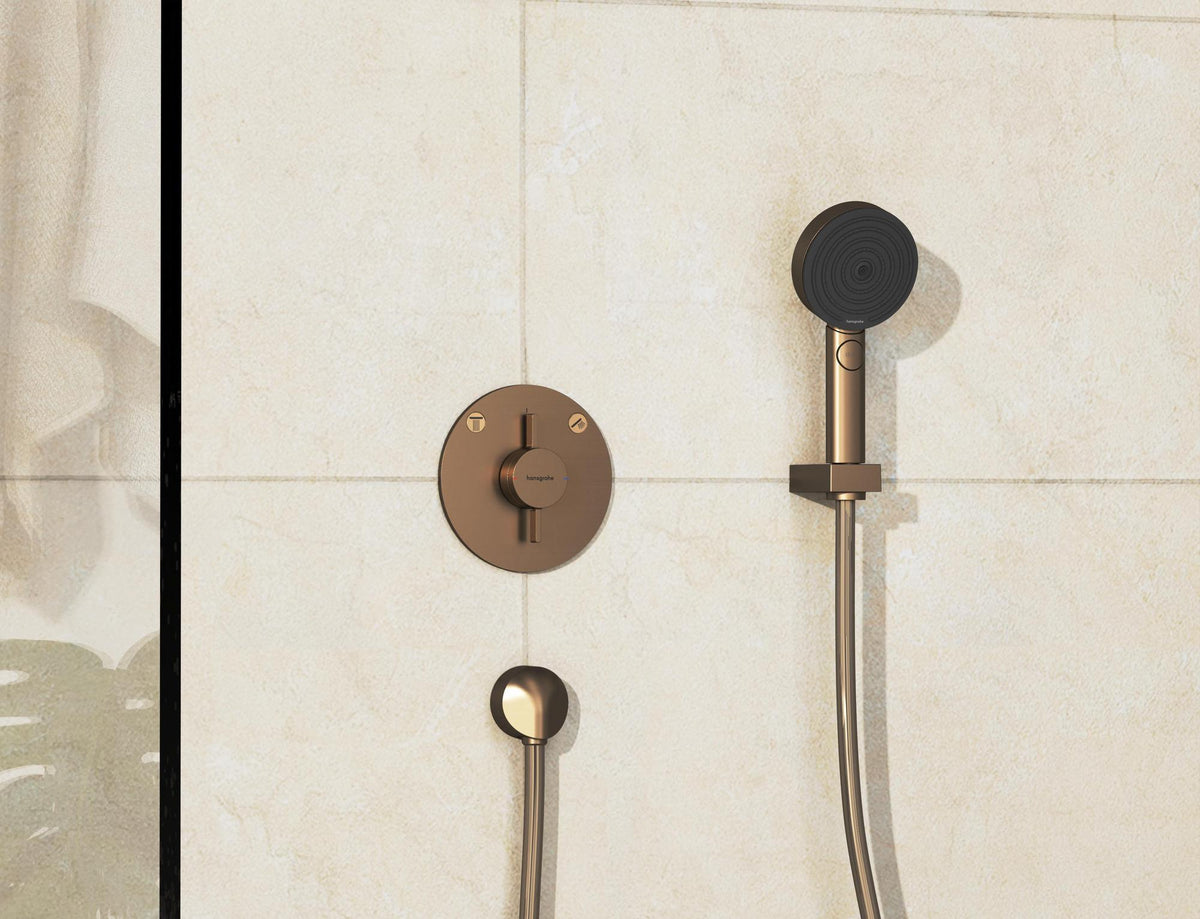 HANSGROHE HG Mischer DuoTurn S Unterputz, 2 Verbraucher chrom – Mengensteuerung und Umsteller