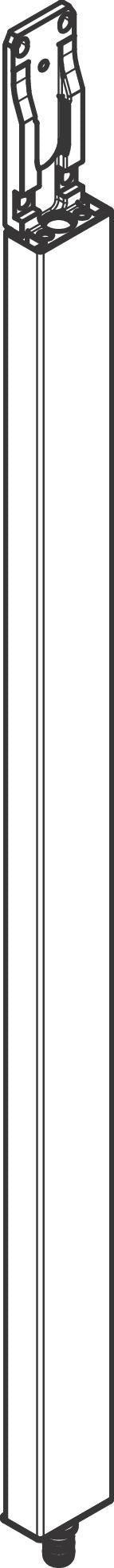 Hansgrohe Raindance Select Showerpipe Rohr 850 mm mit Abdeckung in Chrom
