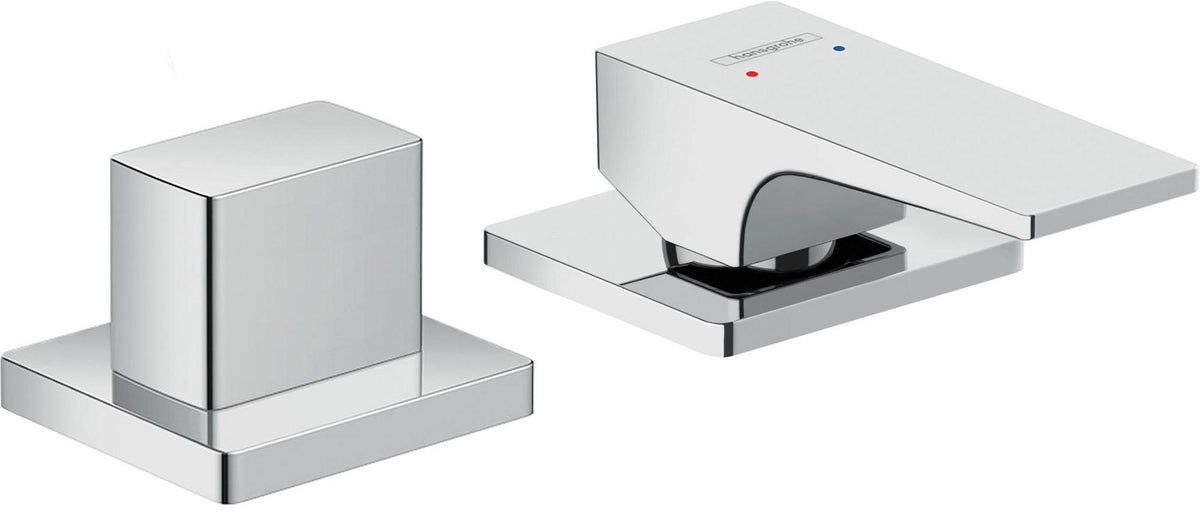 HANSGROHE Metropol Einhebel-Wannenrandmischer DN15 Chrom – 2 Verbraucher, Thermostat, Umsteller